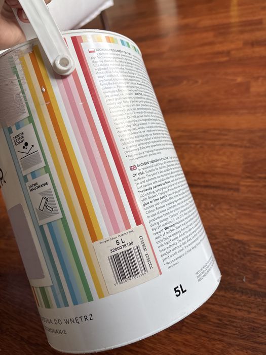 Beckers farba powder pink ok.2,5 l