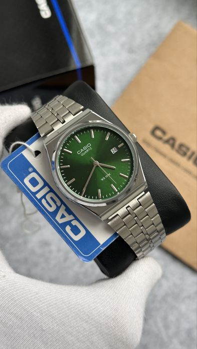 Годинник Casio MTP VC01 Green | Часы наручние касио MTP-B145 | AQ-230