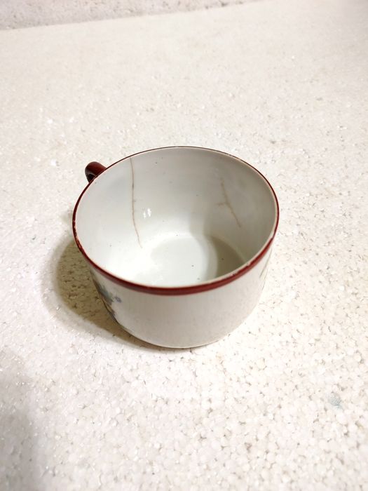 Чашка фарфор Шинуазри Первомайская Рыбинская фабрика Фарфортрест