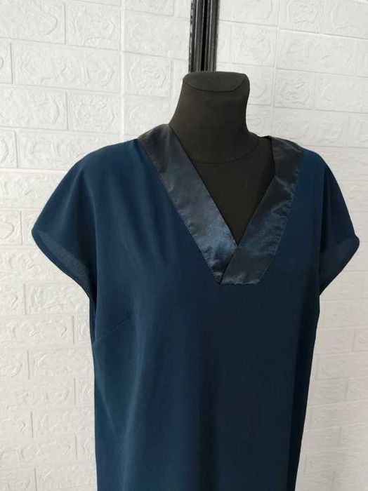 Sukienka rozmiar 44 granat cena 20 zł