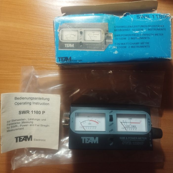 Измерителя мощности и коэффициента стоячей волны ТЕАМ SWR 1180 P