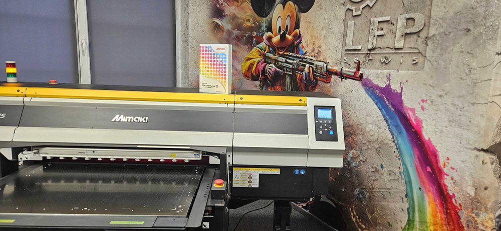 Drukarka UV Mimaki UJF 7151 PLUS stan bardzo dobry 100 % format B2
