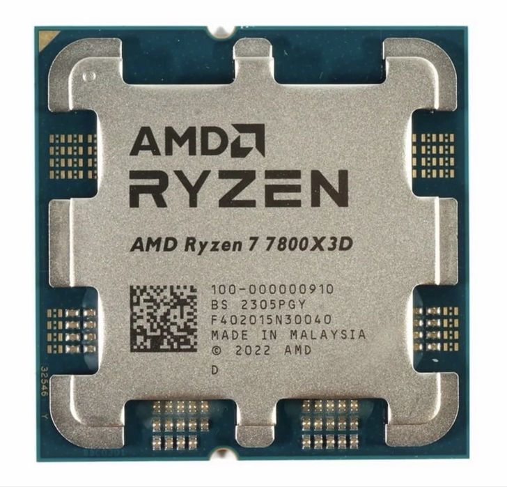 Процесор  Ryzen 7 7800x3d / Гарантія 26міс від КТС