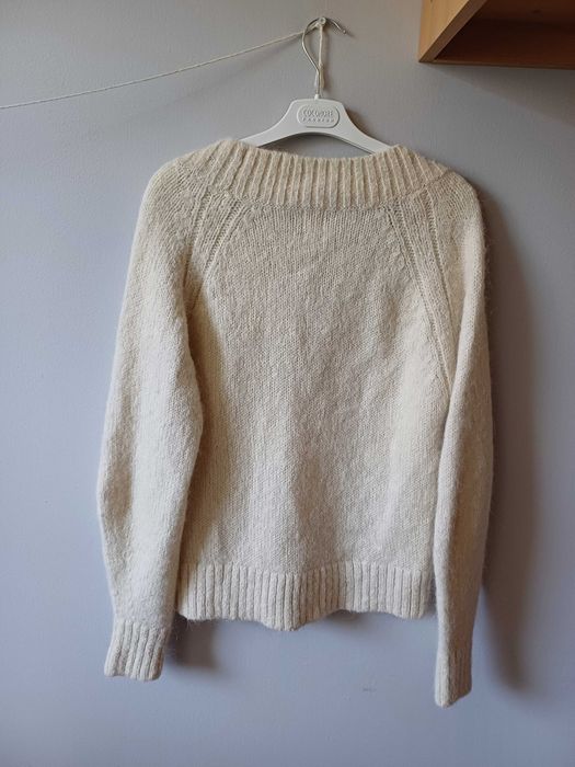 H&M gruby sweter wełna alpaka rozmiar M