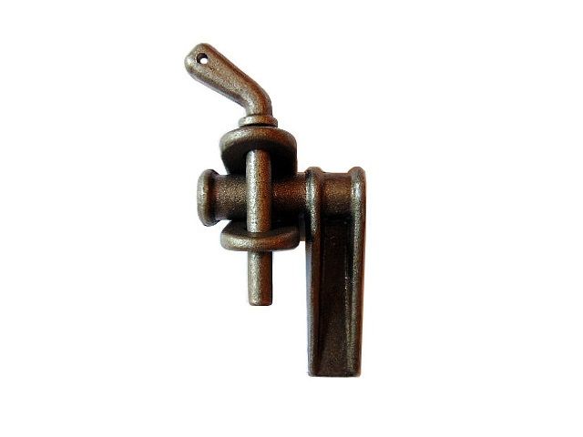 Zawias burty fi 16 - komplet do przyczepy