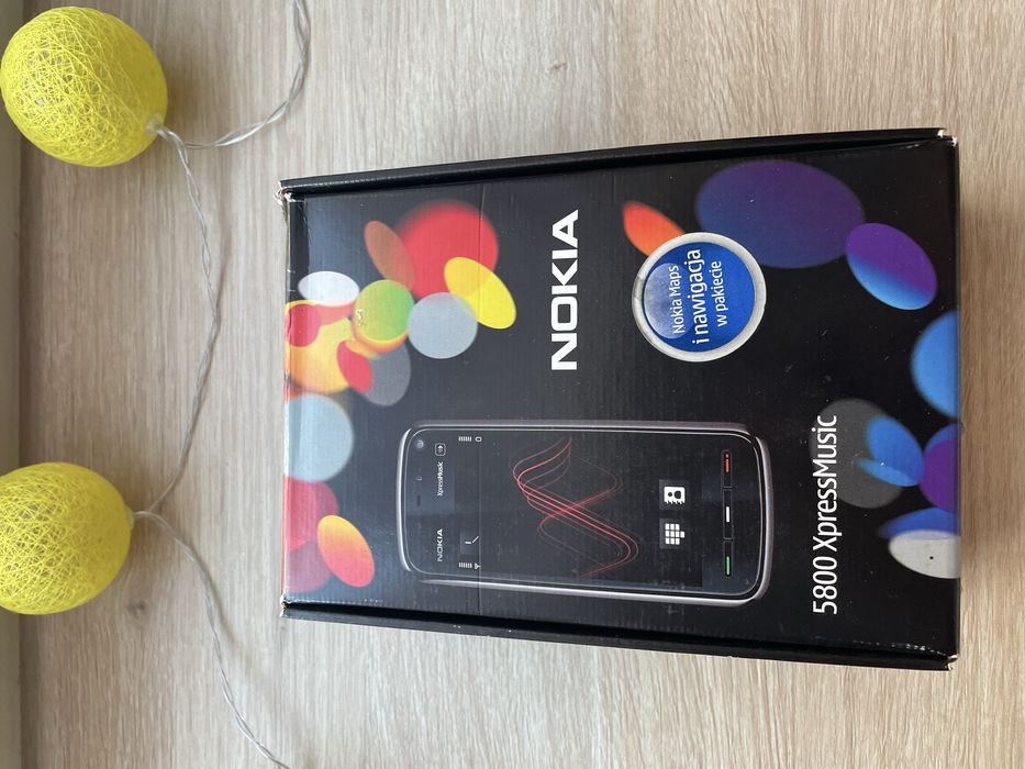 Pudełko po nokii 5800