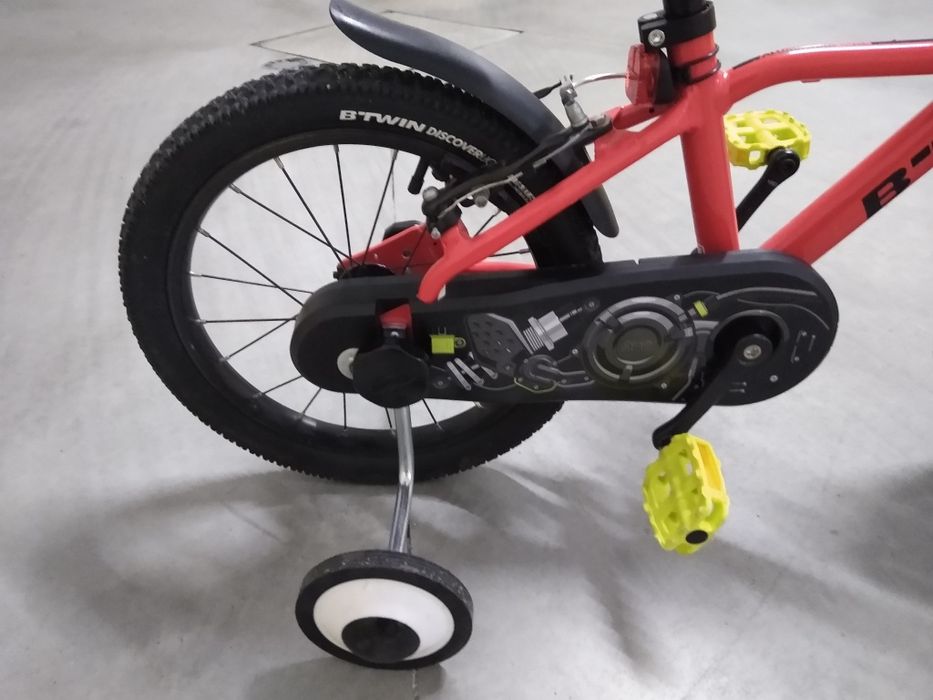 Bicicleta de criança (Alumínio) com rodas de apoio amovíveis