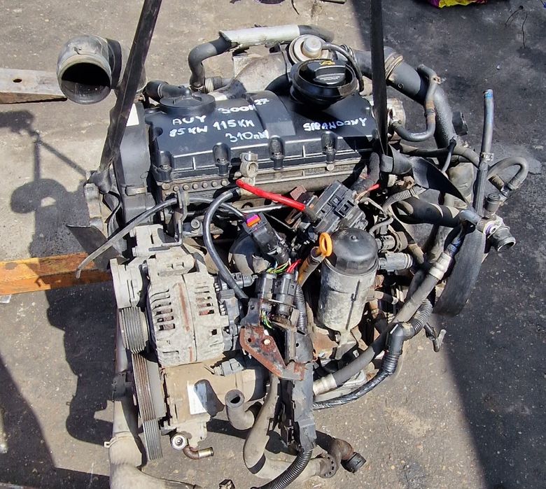 Silnik 1.9 TDI 115KM AUY Sharan Alhambra Galaxy Gwarancja AUY