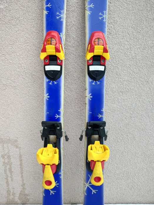 Narty dziecięce Tecno Pro Carvy 110cm z wiązaniami tanio