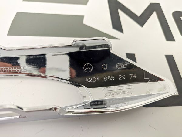 Friso Cromado da Luz de Nevoeiro Esquerda Mercedes Classe C