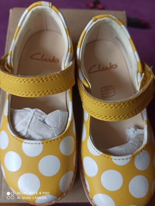 NOWE Buty baleriny  CLARKS  Emel  22