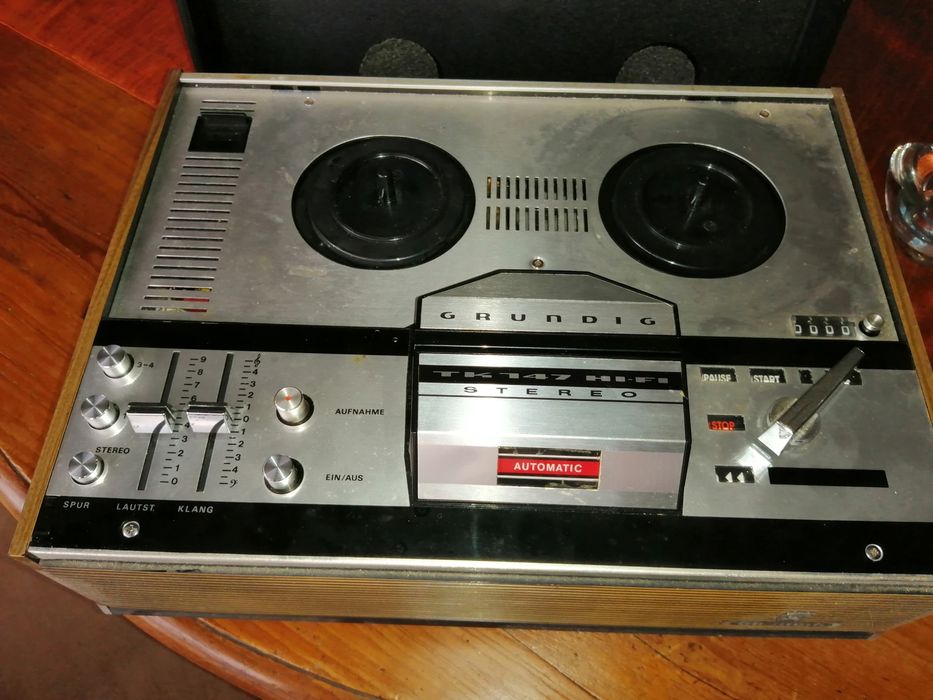 Leitor/gravador bobines Grundig TK 147