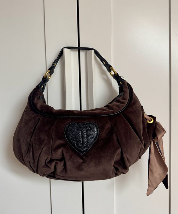 Czekoladowa torebka Juicy Couture Hobo Bag Nowa