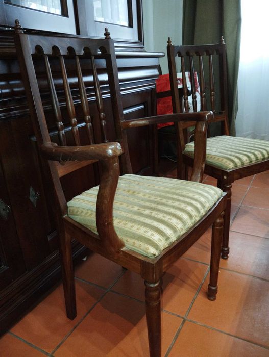 Sala de jantar antiga pau santo