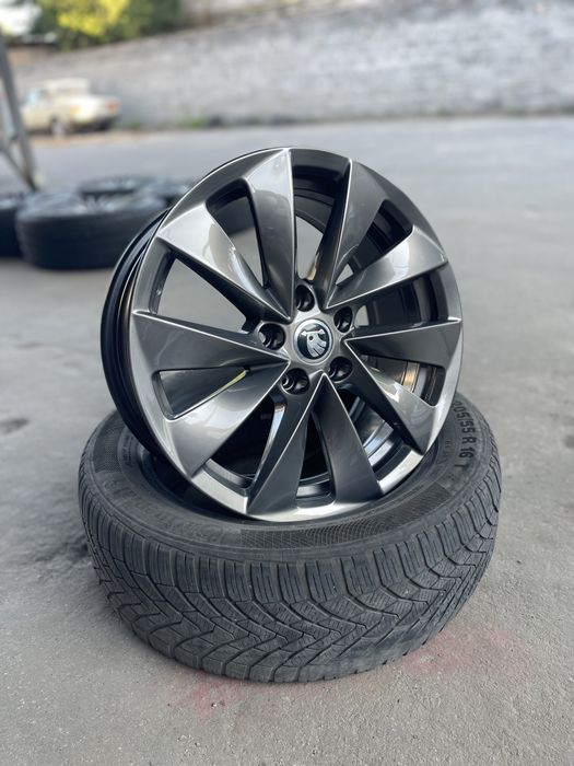 5/112R17 skoda original-4шт (шиномонтаж Протектор)