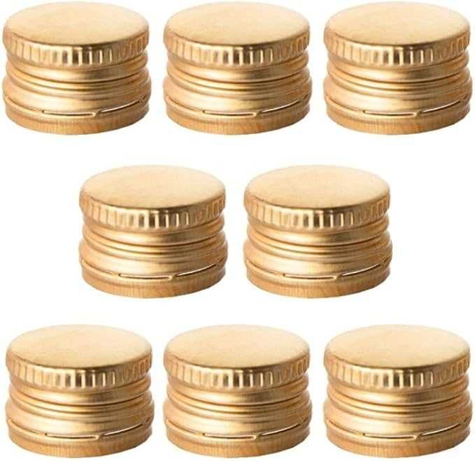 Zakrętki do butelek, różne kolory 28mm/18mm - 100 sztuk