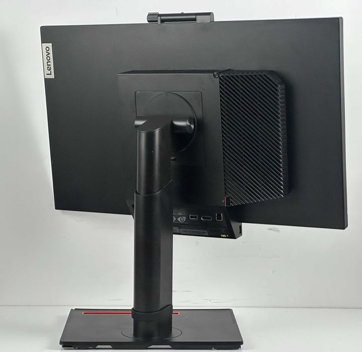 Mistrzowski Monitor Lenovo ThinkCentre Tio24 G4 FHD Głośniki Kamera + Zasilacz