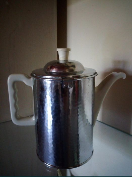 Cafeteira Vintage Art Déco Bauhaus Hutschenreuther década 1930