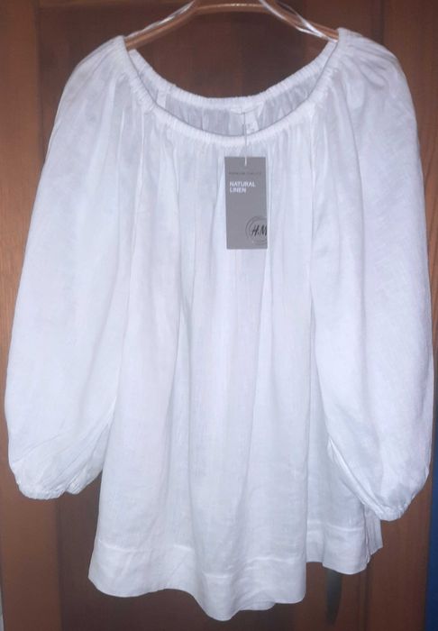 Blusa/ Camisa/Top 100% linho H&M Premium