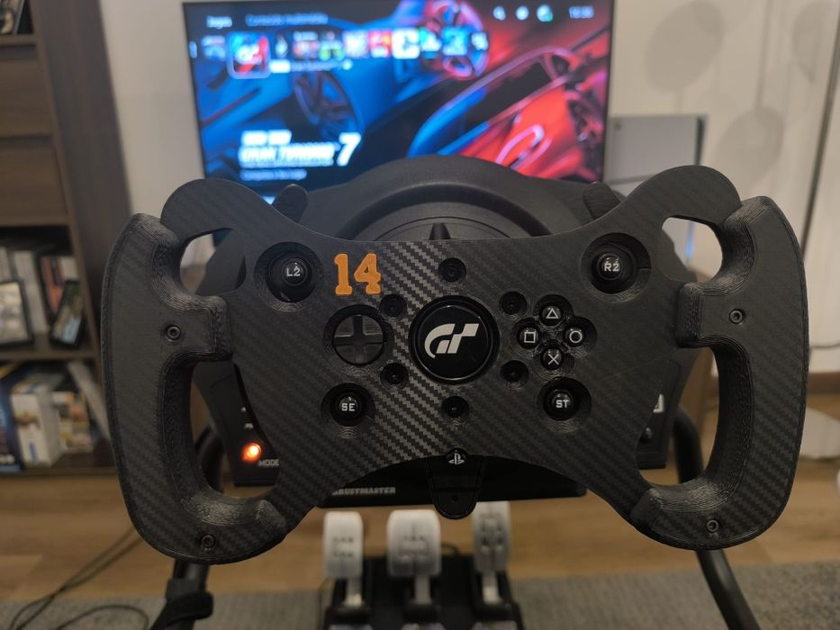 Mod Volante F1 / GT (Impressão 3D) para Thrustmaster T300 RS / GT