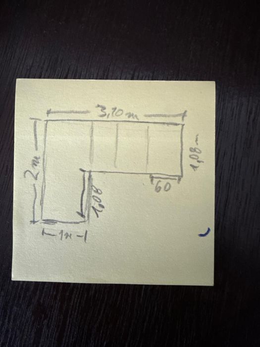 Sofá de canto em excelente estado – confortável e espaçoso