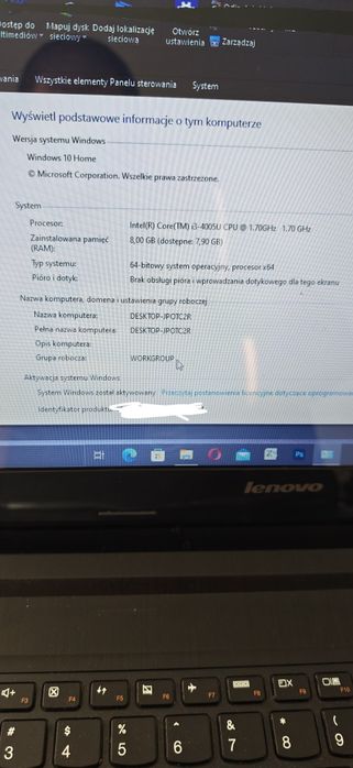 Laptop, laptopy, komputer stacjonarny PC