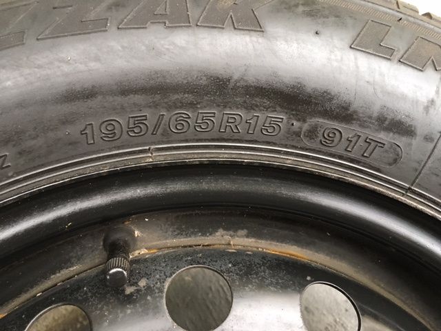 Honda Civic Accord Koła Zima 15 Bridgestone 195/65/15