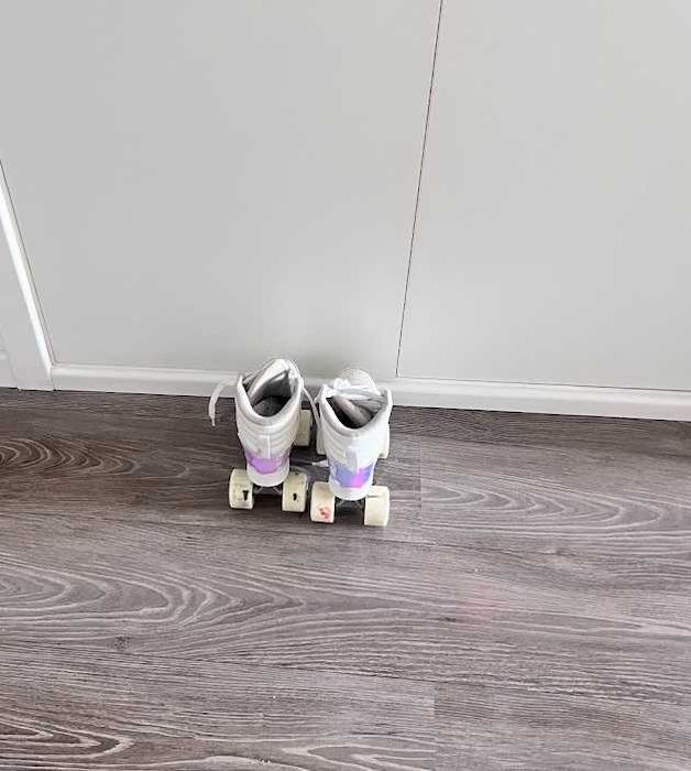 Patins de 4 rodas menina – Decathlon – Tamanho 33