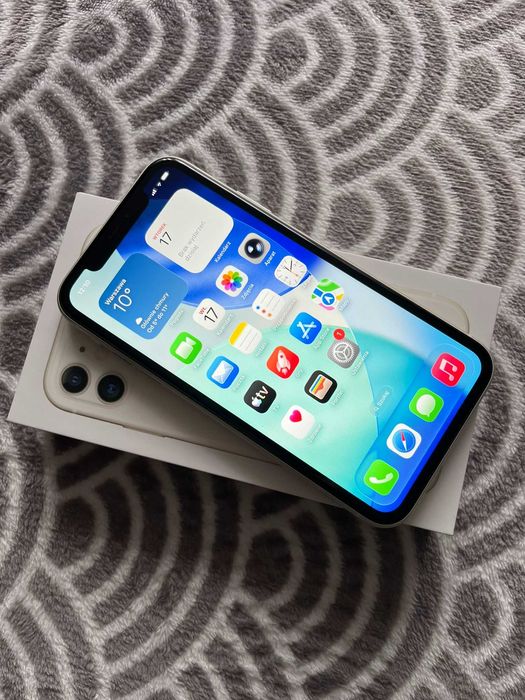 iPhone 11 64GB Biały | 86% baterii | Pudełko Ładowarka | Stan Idealny