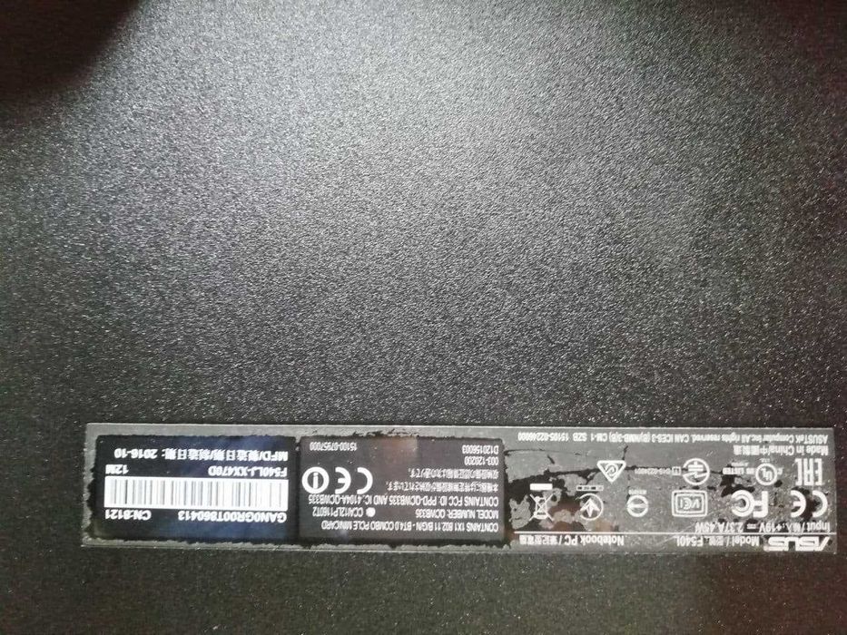 Ноутбук Asus F540L (i3-5005u/920m 2gb, 8 ram, SSD 240 гб /HDD 500)