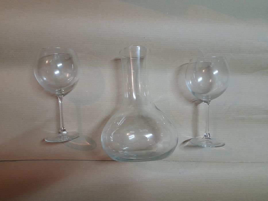 1 Decanter + 2 copos
