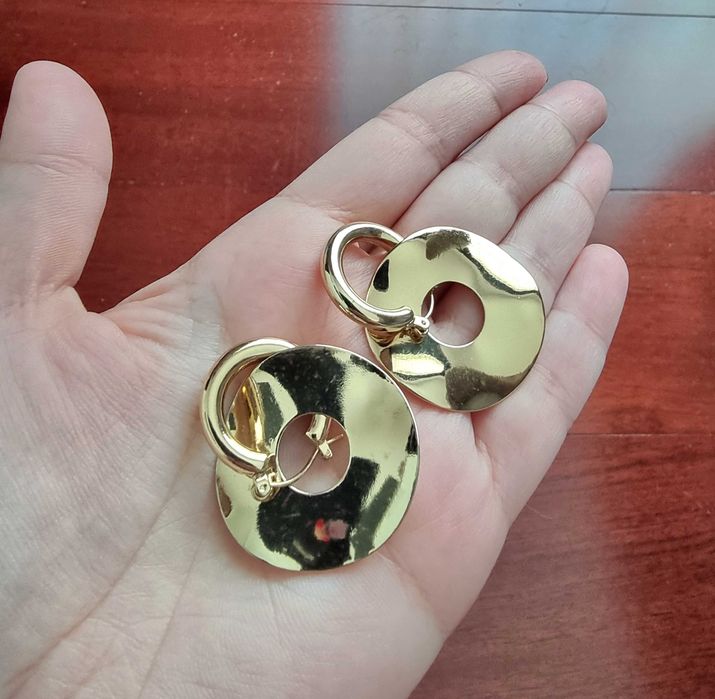 Brincos dourados Parfois