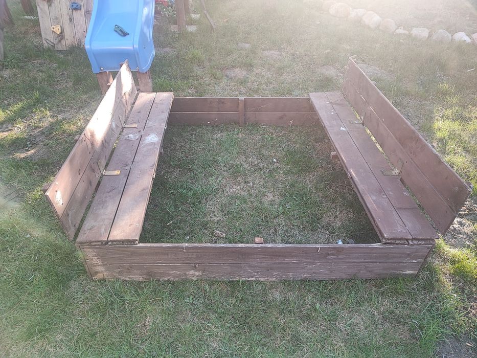 Piaskownica do ogrodu