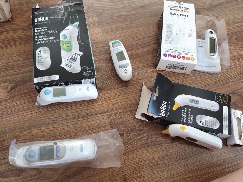 Termometr Braun salter medisana samitas