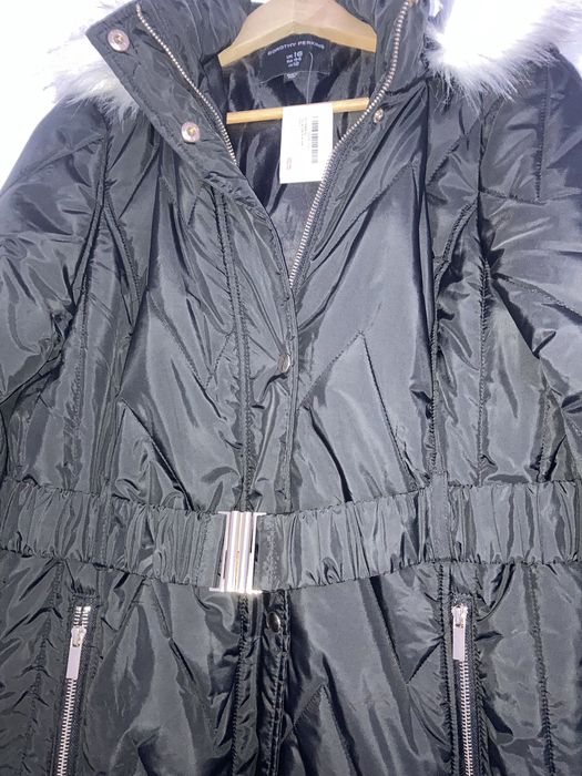 Casaco acolchoado preto - M