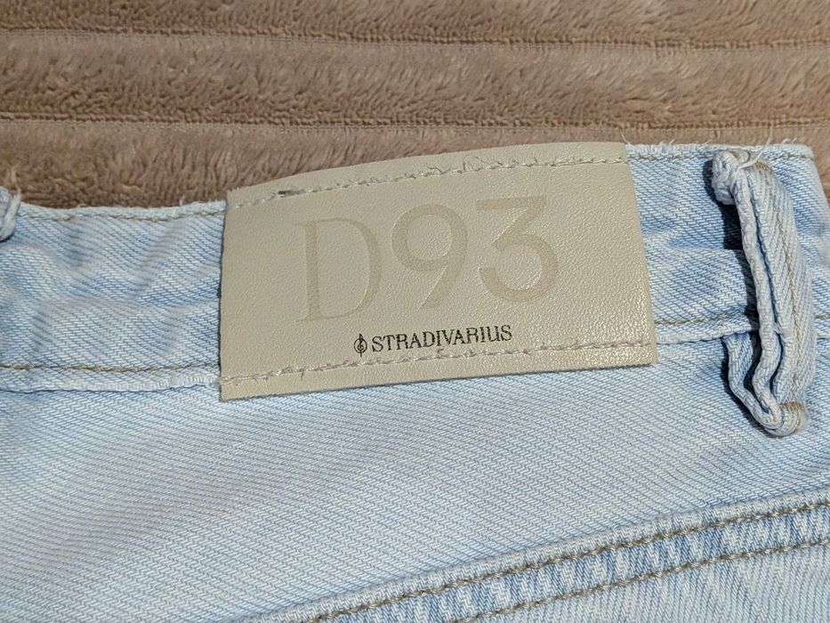 Жіночі джинсові шорти Stradivarius D93 висока посадка