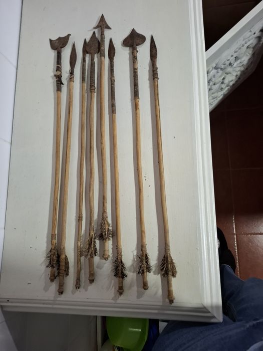 FLEXAS antiga  em madeira e metal