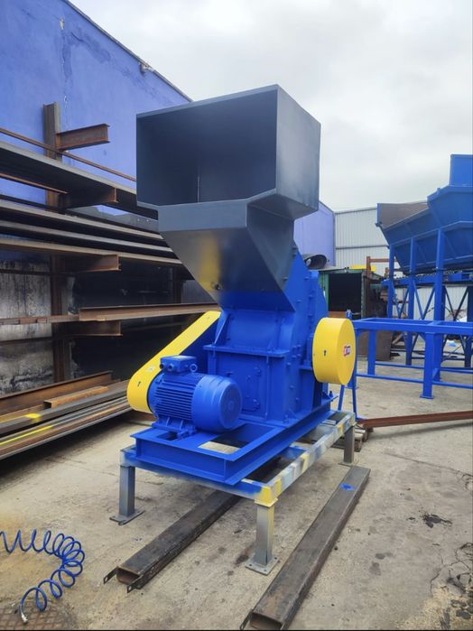KRUSZARKA MŁOTKOWA KM-PO/E-800x600 * 25t/h * kamień,złom,wapno,szkło!