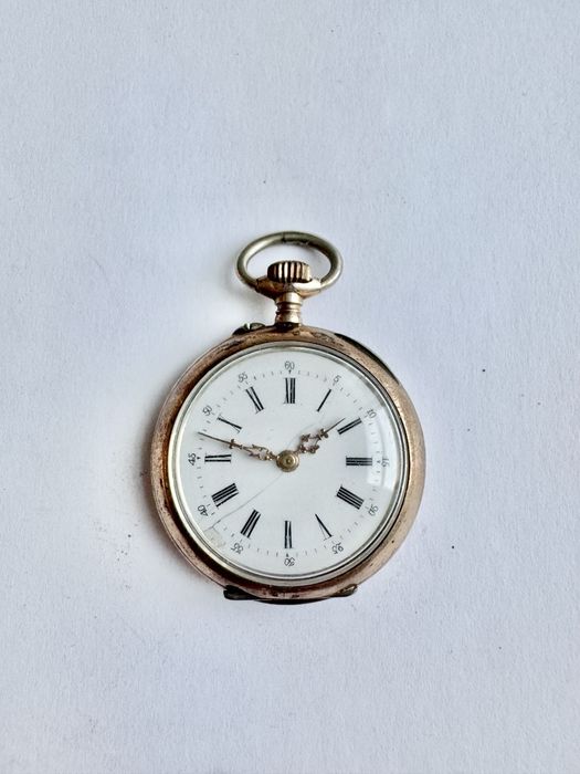 Карманные часы серебро
