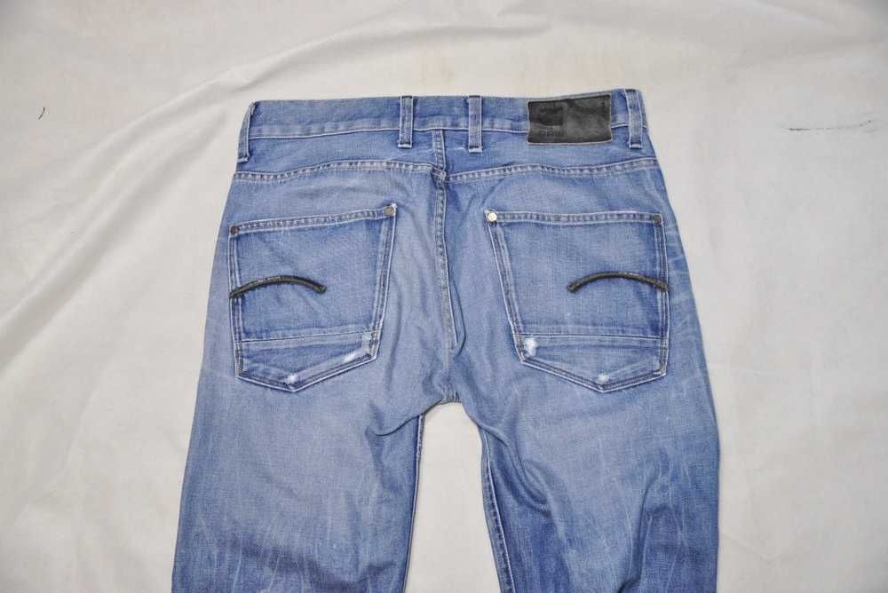 GSTAR M 88cm 32/32 męskie spodnie jeansowe straight denim vintage s11v