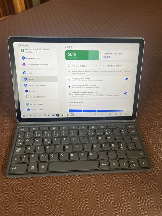 Tablet Idea Tab 11 LENOVO (11'' - 8 GB - 128 GB - Cinzento) + Caneta + Capa com Teclado C/ garantia