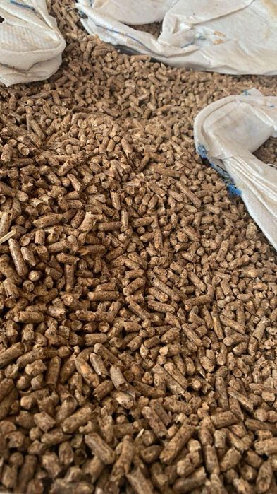 Пілета паливна соснова 6 мм в наявності ФАСОВАНА