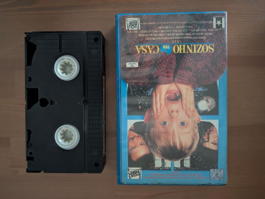 VHS " Sozinho em Casa " 1990 (Opt. Estado)