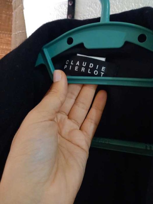 Sobretudo preto Claudie Pierlot