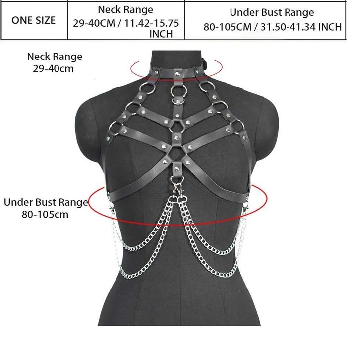 Body Harness Uprząż Bielizna alternatiw Pasy