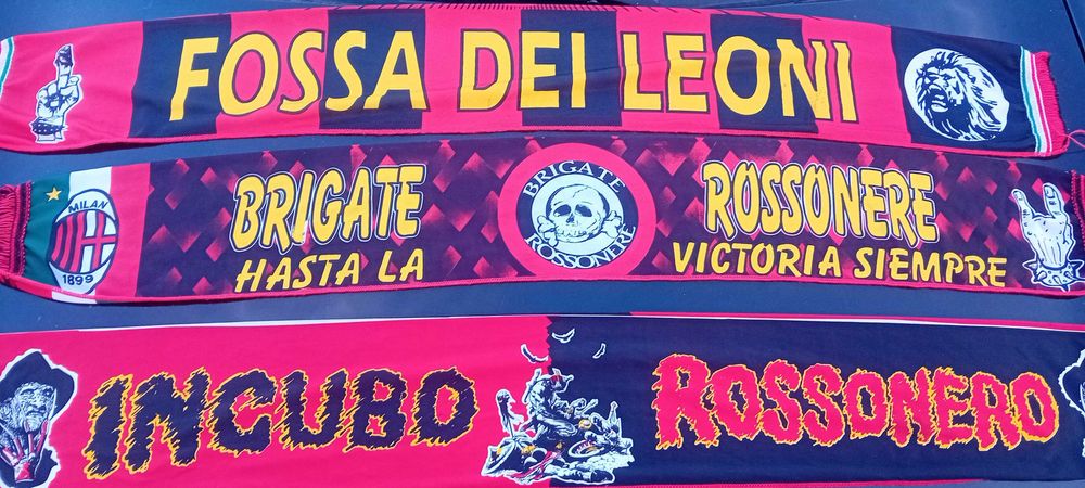 Cachecol futebol Claques  AC Milan