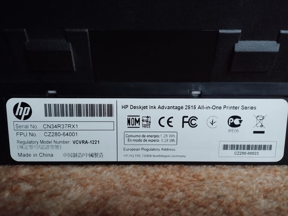 Drukarka HP Deskjet 2515