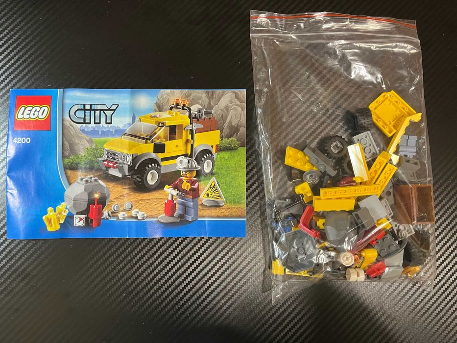 Lego City 4200, Górniczy wóz terenowy - kompletny