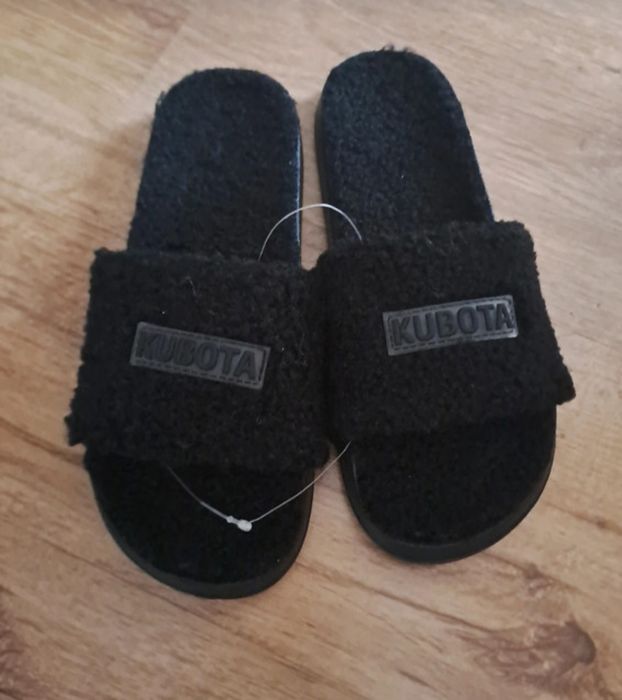 Klapki baranek Kubota 2 pary rozmiar 38