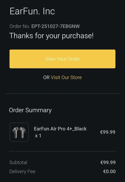 EarFun Air Pro 4+